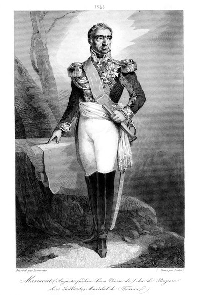 Auguste Frederic Louis Viesse de Marmont, Duke of Ragusa and Marshal of France by Joubert