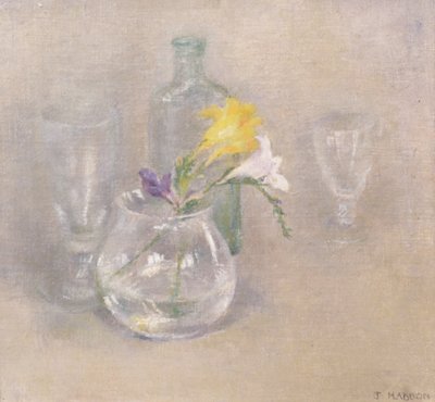 Still Life with Glass by Joyce Haddon
