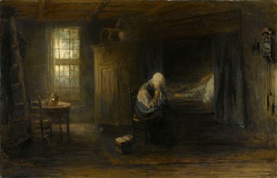 Alone in the World by Jozef (1824-1911) Israels