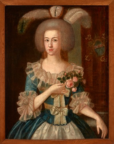 Portrait of an Unknown Woman by Jozef Faworski