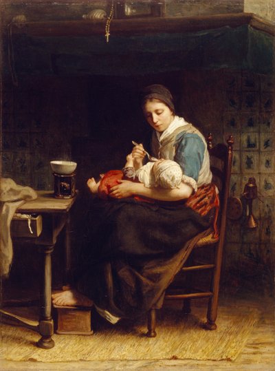 The Cottage Madonna, c.1867 by Jozef Israëls