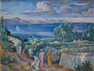 Return from a Swim by Jozef Pankiewicz