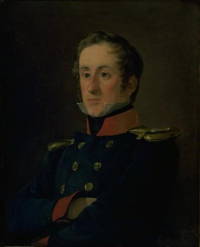 The Marine Painter Emil Wilhelm Normann in His Uniform as a Naval Officer by Jørgen Roed