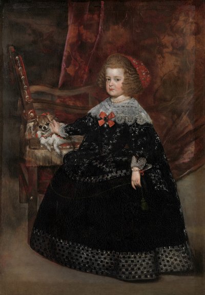 Maria Teresa, Infanta of Spain, c.1645 by Juan Bautista Martinez Del Mazo