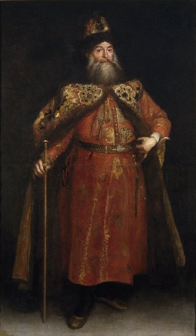 Portrait of the Ambassador Pyotr Ivanovich Potyomkin by Juan Carreño de Miranda