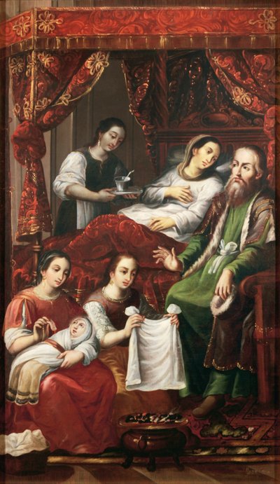 Birth of Mary by Juan Correa