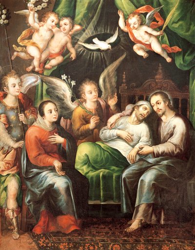 Death of St Joseph by Juan Correa