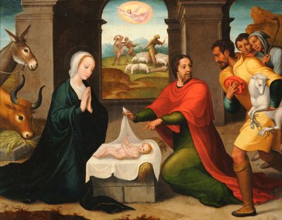 The Adoration of the Shepherds by Juan Correa de Vivar