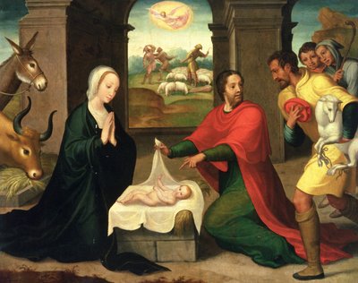 The Adoration of the Shepherds by Juan Correa de Vivar