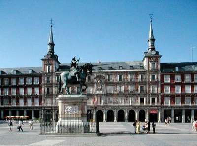 View of the Plaza Mayor, c.1619 by Juan Gomez de Mora