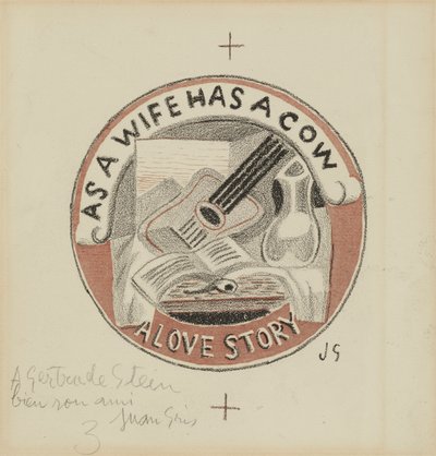 As a Wife Has a Cow; A Love Story by Juan Gris