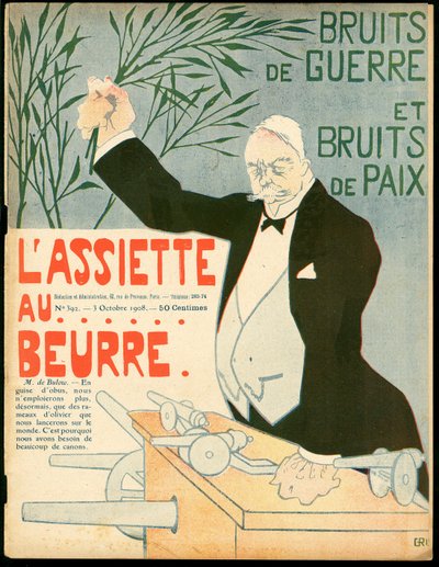 Cover of The Butter Plate, No. 392, Satirical in Colors by Juan Gris
