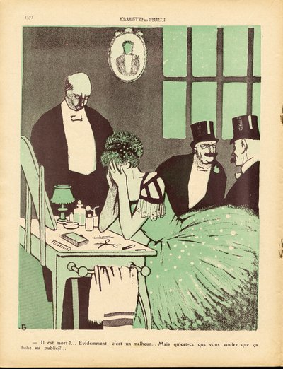 The Butter Plate, number 450, Satirical in Colors by Juan Gris