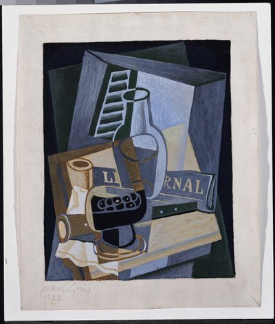 Still Life in Front of a Window by Juan Gris