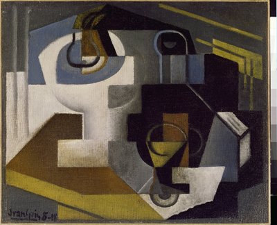 Still Life with a Fruit Bowl by Juan Gris