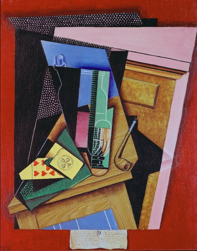 Still Life with a Poem by Juan Gris