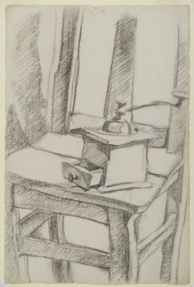 The Coffee Grinder (Le Moulin à Café) by Juan Gris