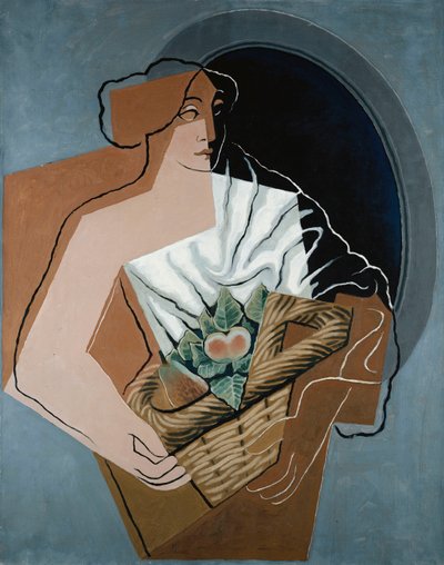 Woman with Basket by Juan Gris