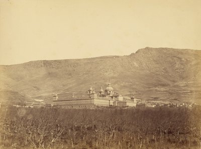 El Escorial, at a Distance by Juan Laurent
