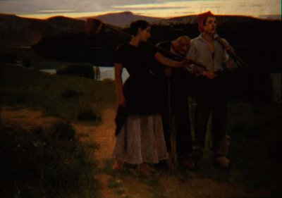 The Three Return by Juan Llimona y Bruguera