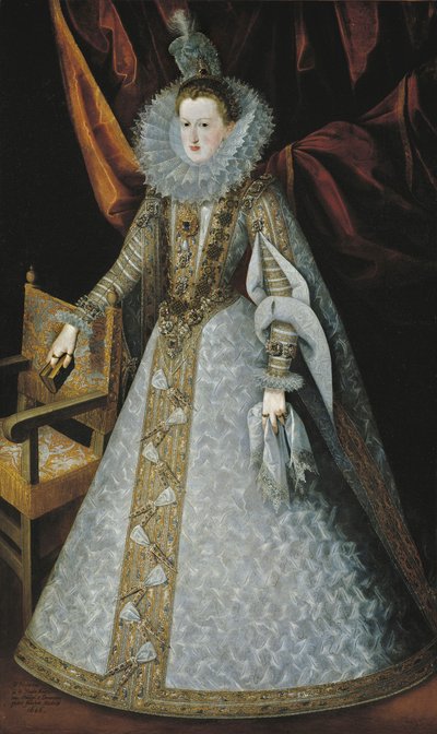 Portrait of Margarita of Austria by Juan Pantoja de la Cruz