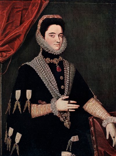 Marie of Austria by Juan Pantoja de la Cruz
