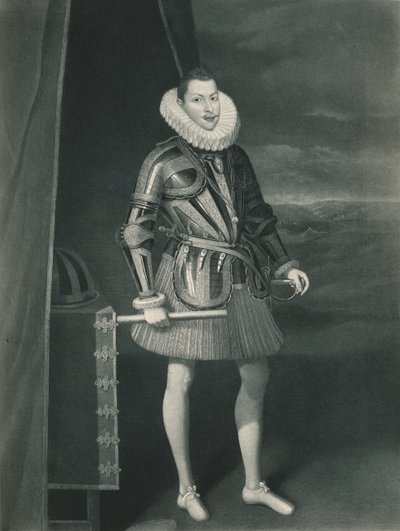 Philip III in Armor by Juan Pantoja de la Cruz