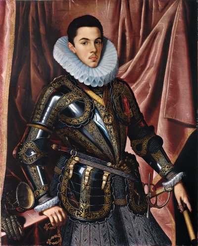 Portrait of Prince Philip Emmanuel of Savoy by Juan Pantoja de la Cruz