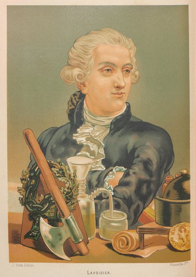 Portrait of Antoine-Laurent Lavoisier by Juan Planella y Rodríguez