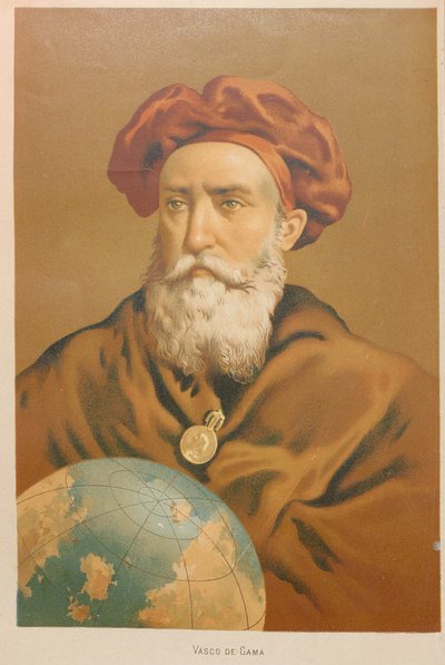 Portrait of Vasco de Gama by Juan Planella y Rodríguez