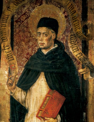 Representation of St. Vincent Ferrer, Dominican priest by Juan Rexach or Reixach