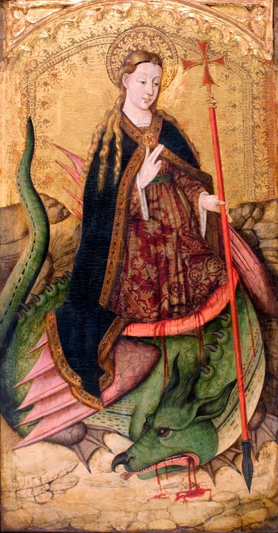 Saint Margaret by Juan Rexach or Reixach