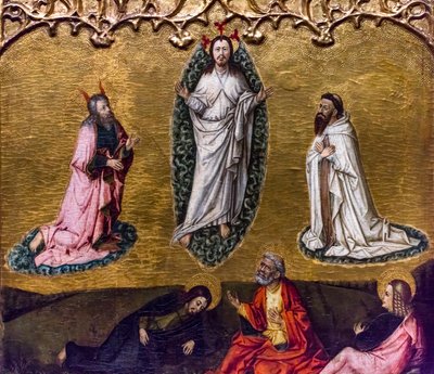 The Transfiguration of Christ (detail) by Juan Rexach or Reixach