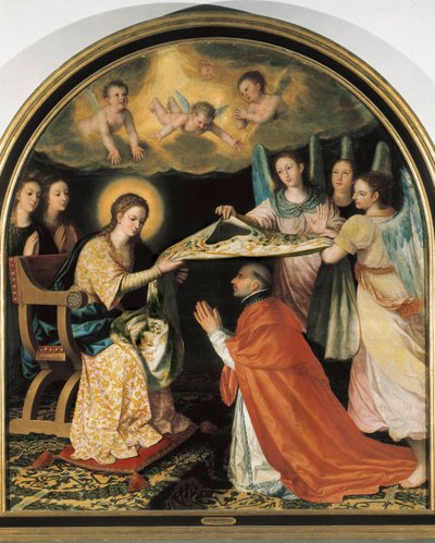 Presentation of the Chasuble at Saint Ildefonso by Juan Sanchez Cotan