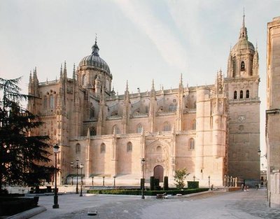 View of the Catedral Nueva from the north by Juan and Rodrigo Gil de Hontanon