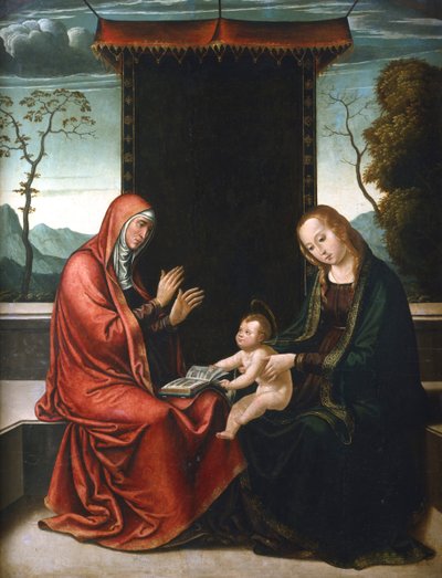 St Anne, the Virgin and Child by Juan de Borgona the Younger