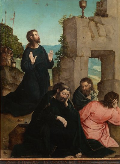 The Agony in the Garden by Juan de Flandes