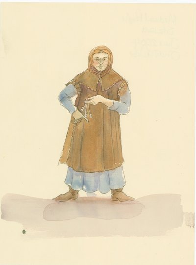 A Medieval Steward, Who Was Responsible for Running the Household and Estate of a Lord by Judith Dobie