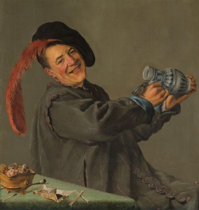 A Fool Holding a Jug, known as 