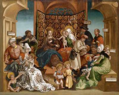 Holy Kin. Jörg Breu the Elder by Jörg Breu the Elder