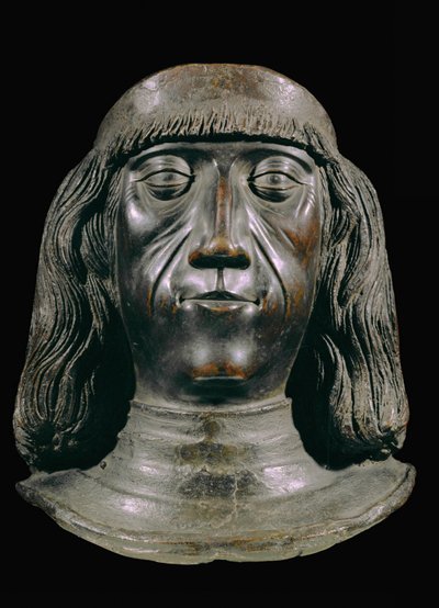 Bronze Bust of Emperor Maximilian I by Jörg Muskat