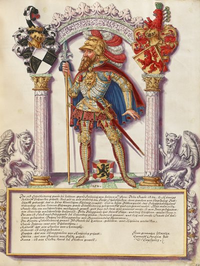 Eitelfriedrich I Hohenzollern by Jörg Ziegler