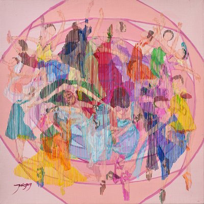 Colorful Dance Movement by Jukyong Park