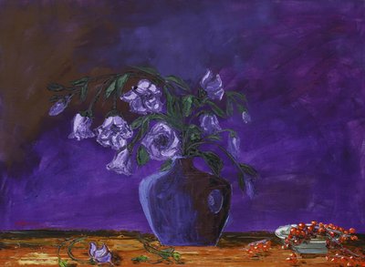 Deep Purple Still Life by Jukyong Park