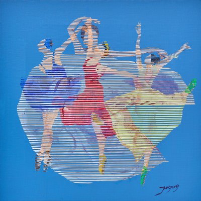 Dynamic Ballet Dancers by Jukyong Park