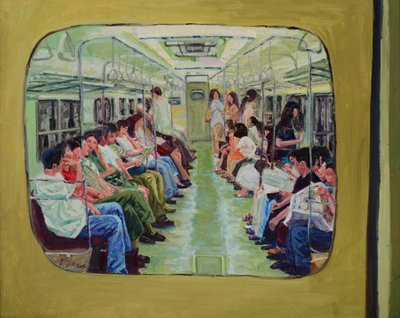 Green Subway Journey by Jukyong Park