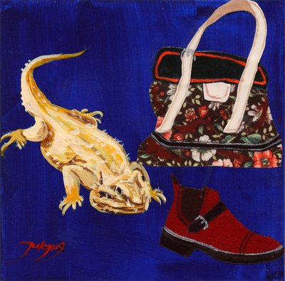 Lizard Fashion Still Life by Jukyong Park