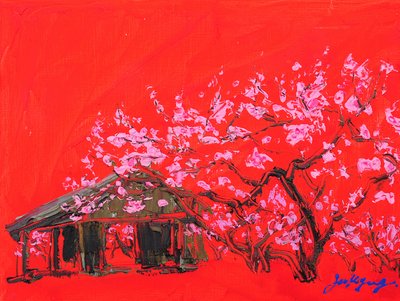 Vibrant Blossom House by Jukyong Park