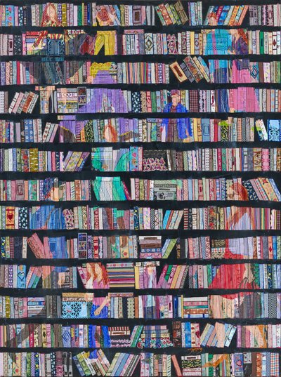 Vibrant Book People by Jukyong Park