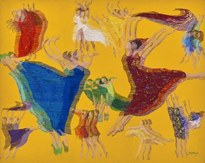 Vibrant Dance Celebration by Jukyong Park